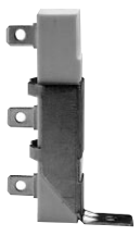 vertical mount power resistor